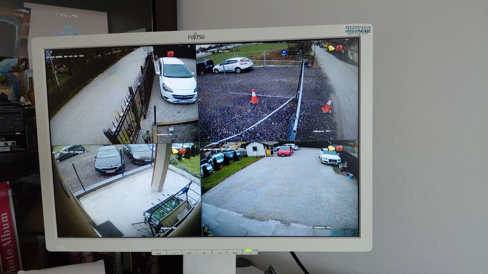 Simply Parking private parking Sarajevo Airport – CCTV cameras 24/7