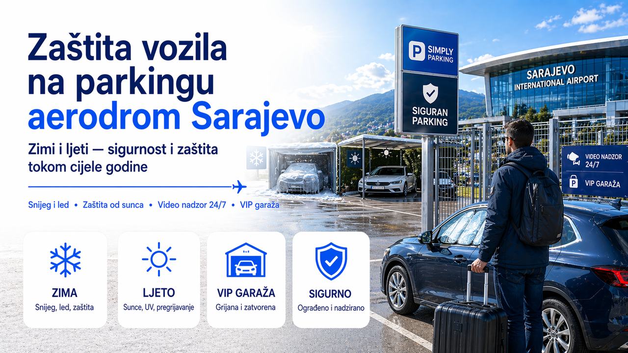 Vehicle Protection at Sarajevo Airport Parking — All Year Round